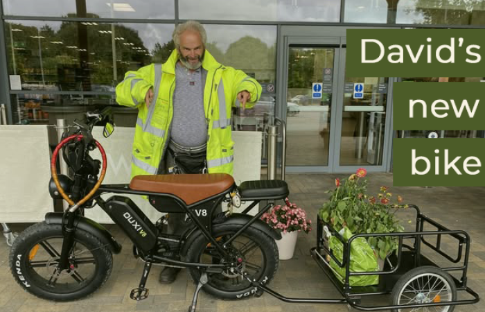 Helping local hero get back on his wheels