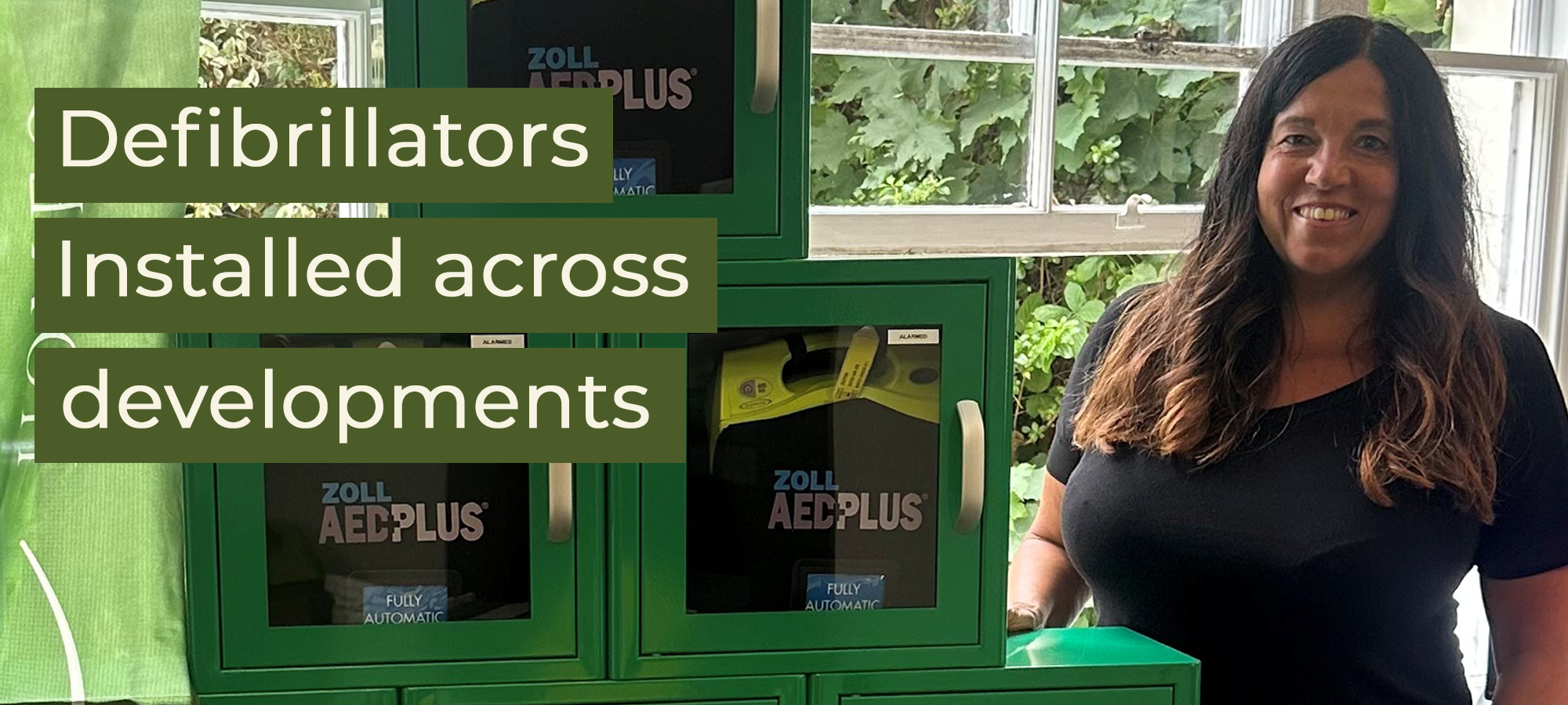 Investing in community safety: Defibrillators installed across Redcliffe Homes developments