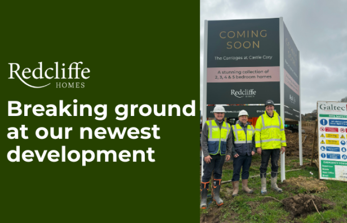 Work begins on new homes in Castle Cary, Somerset