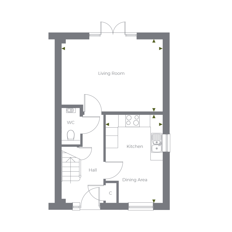 Ground Floor floorplan