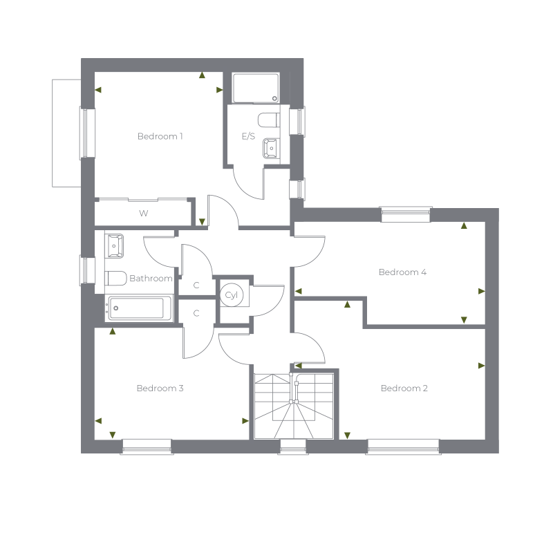 First Floor floorplan