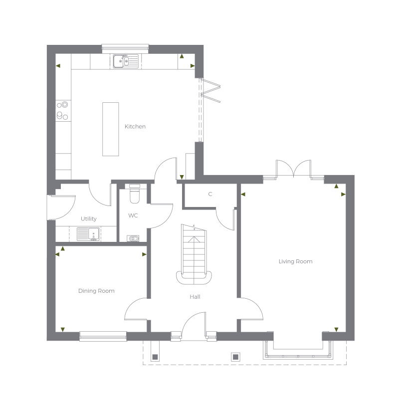 Ground Floor floorplan