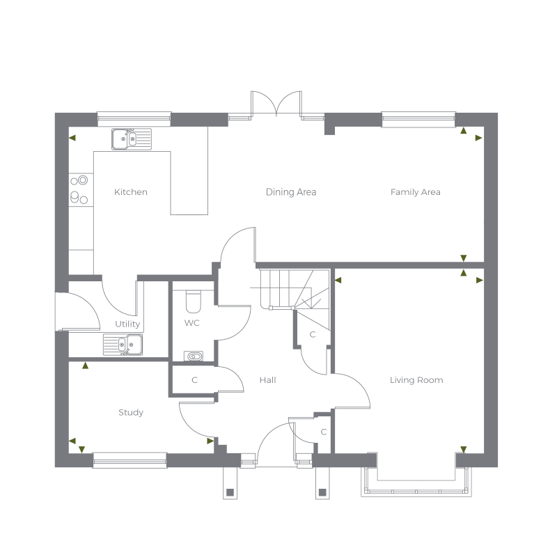 Ground Floor floorplan