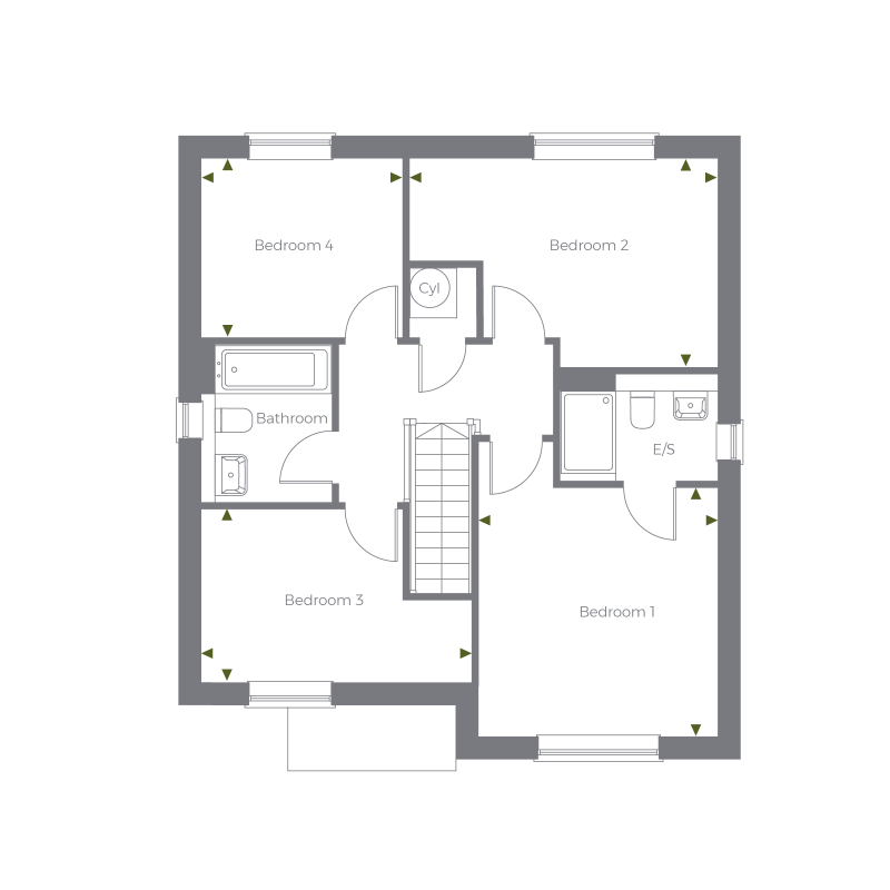 First Floor floorplan