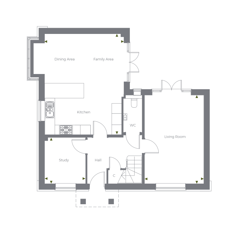 Ground Floor floorplan