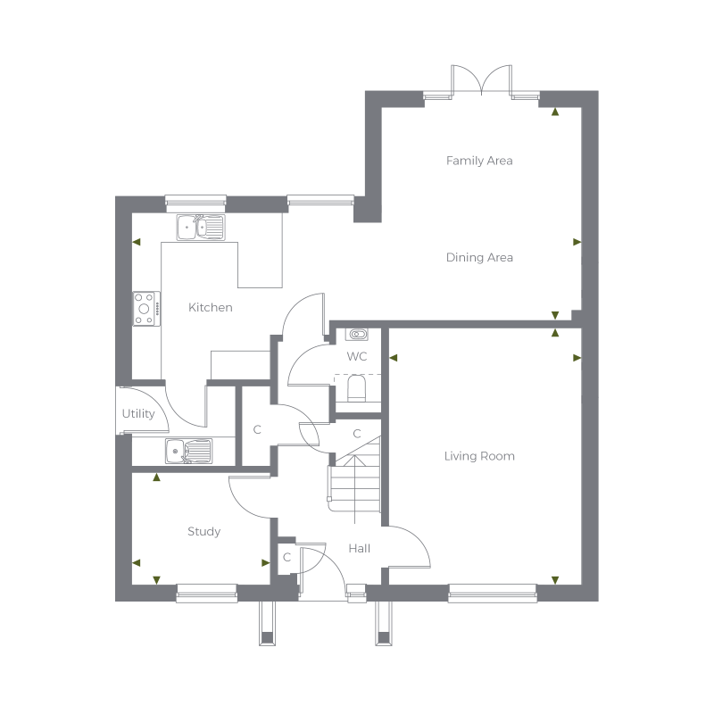 Ground Floor floorplan