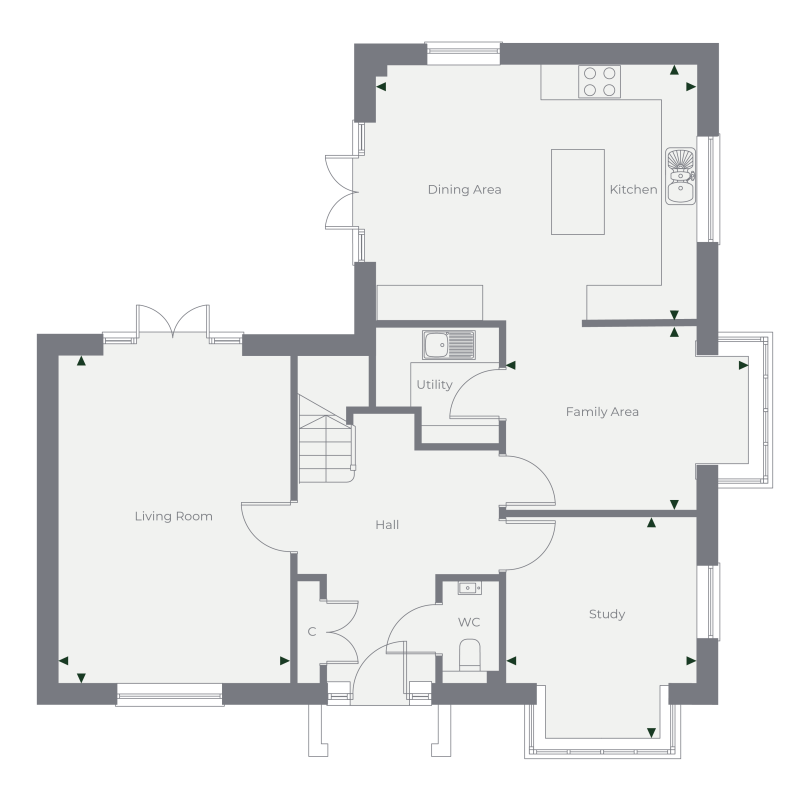 Ground Floor floorplan