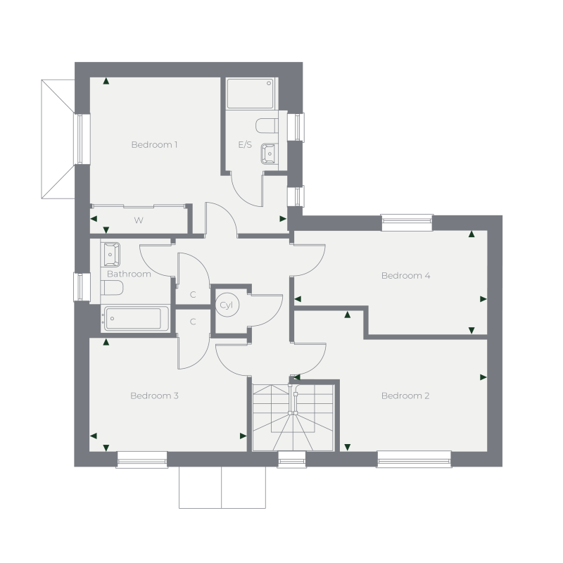 First Floor floorplan