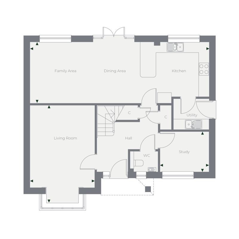 Ground Floor floorplan