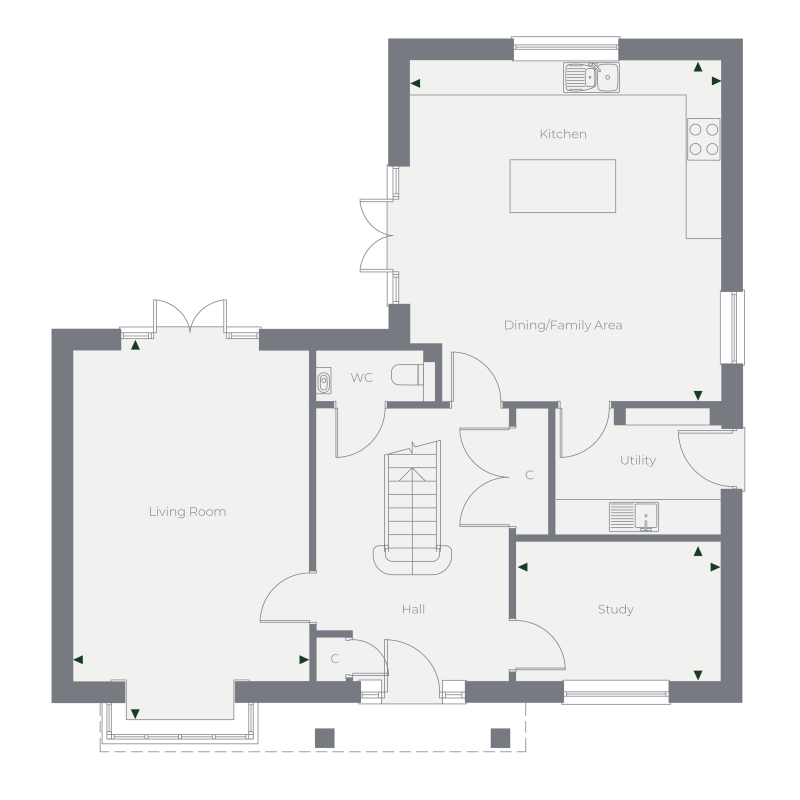 Ground Floor floorplan