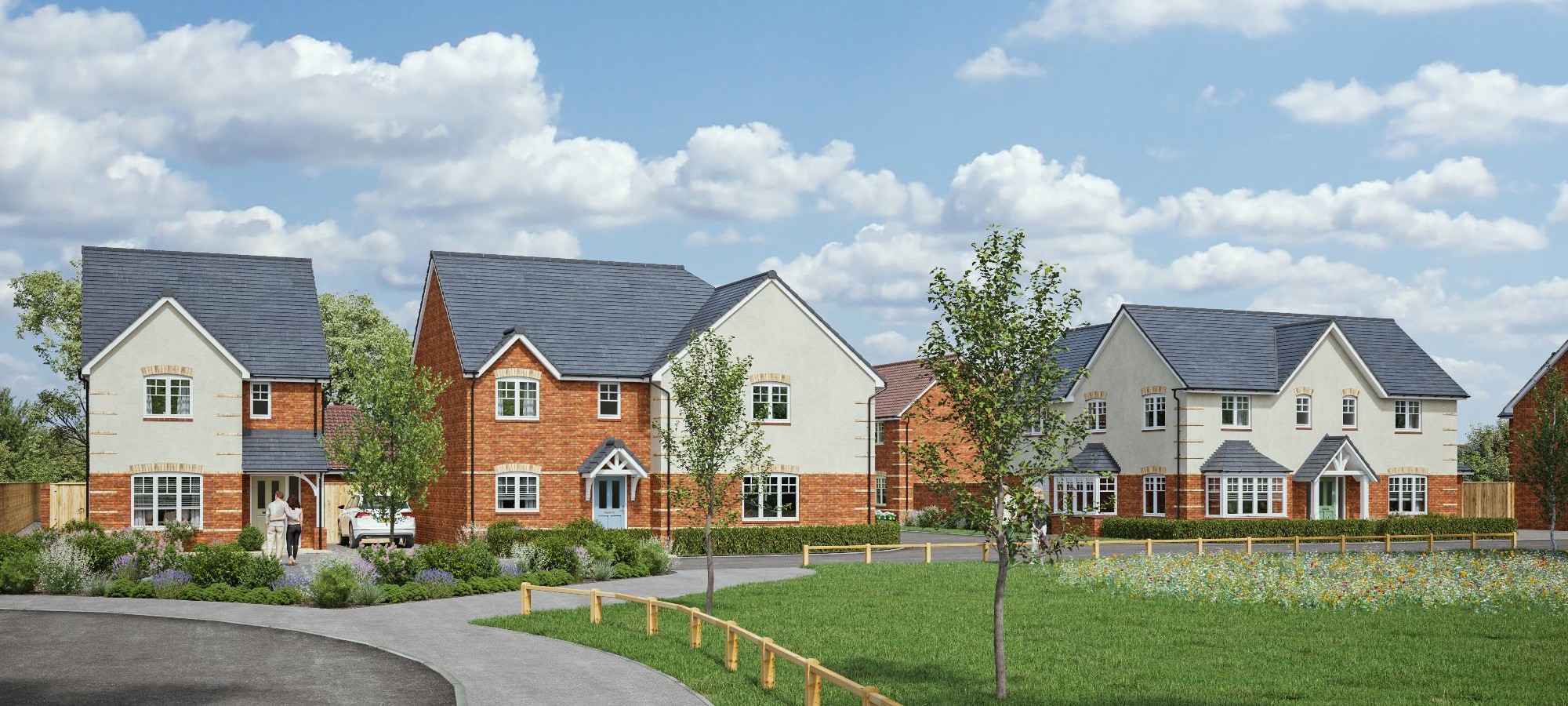 <h1>Beautifully <br>designed homes <br>in Wiltshire</h1>