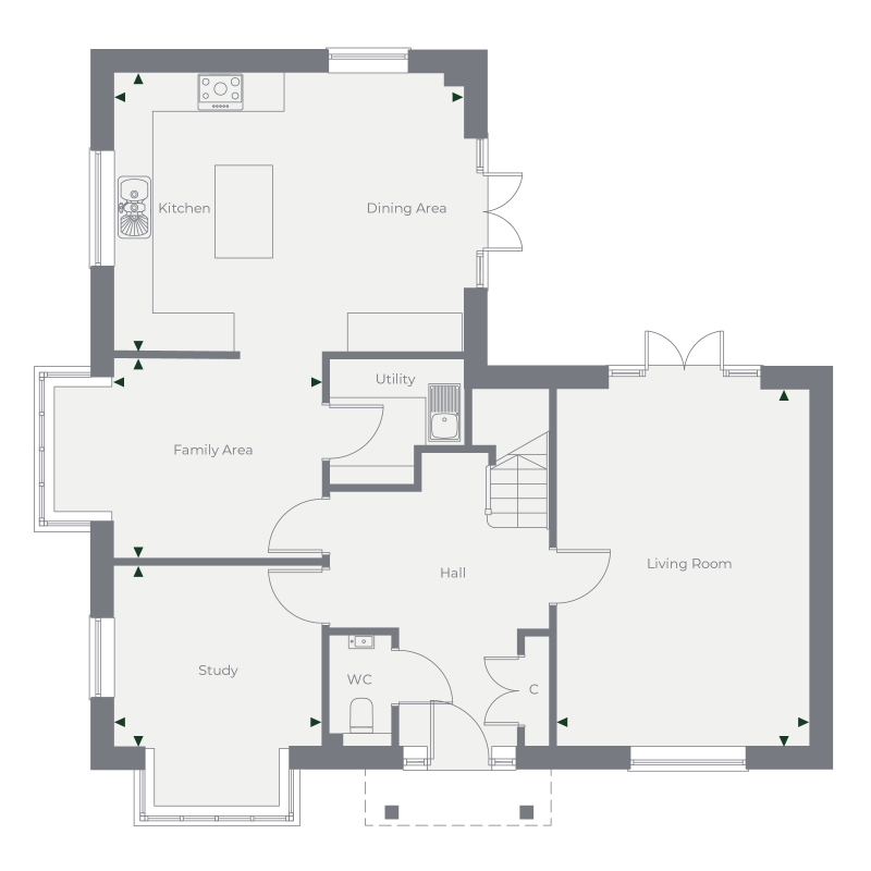 Ground Floor floorplan