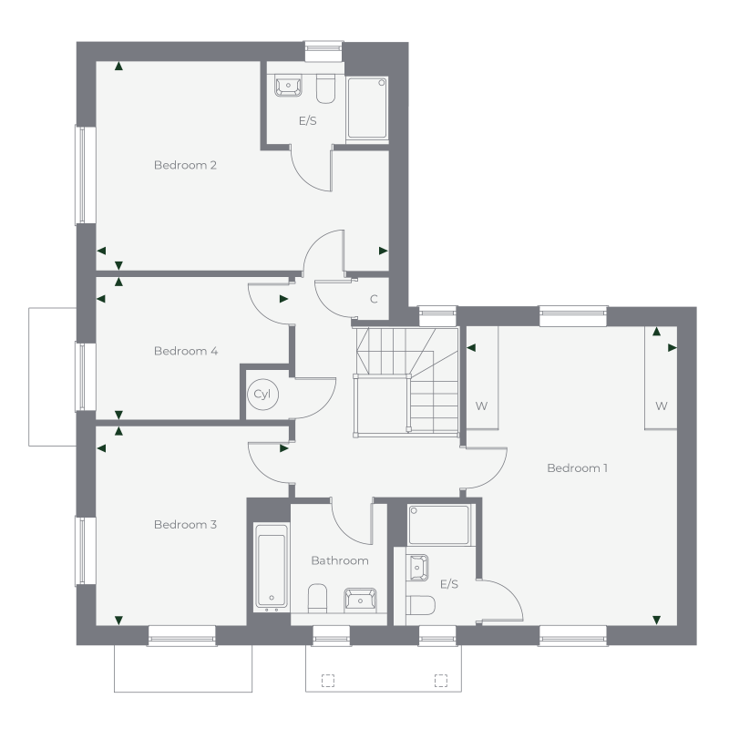 First Floor floorplan