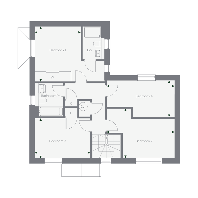 First Floor floorplan