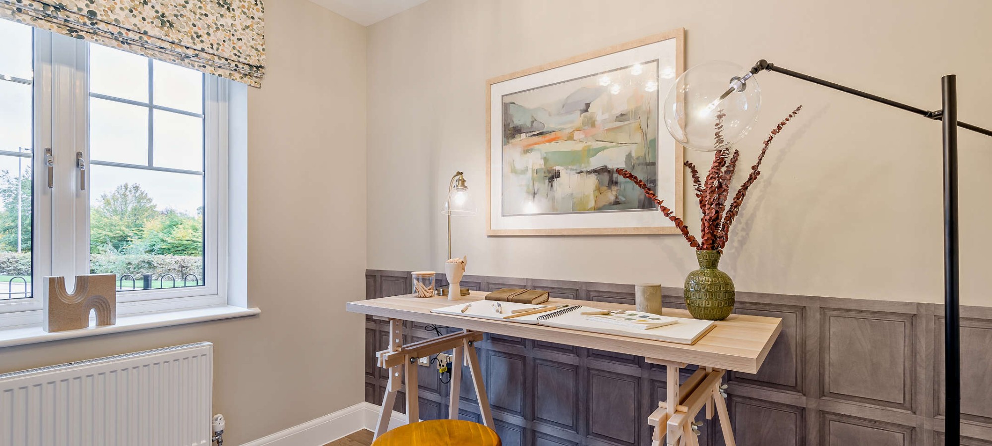 <h1>Beautifully <br>designed homes <br>in Wiltshire</h1>