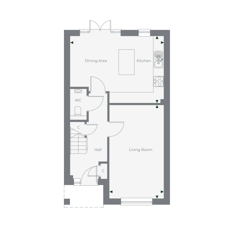 Ground Floor floorplan