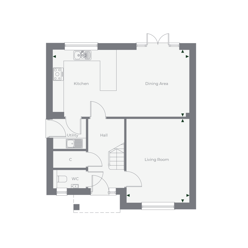 Ground Floor floorplan